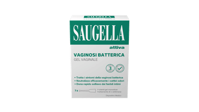 SAUGELLA ATTIVA VAGINOSI BATTERICA GEL VAGINALE 7 TUBETTI MONODOSE