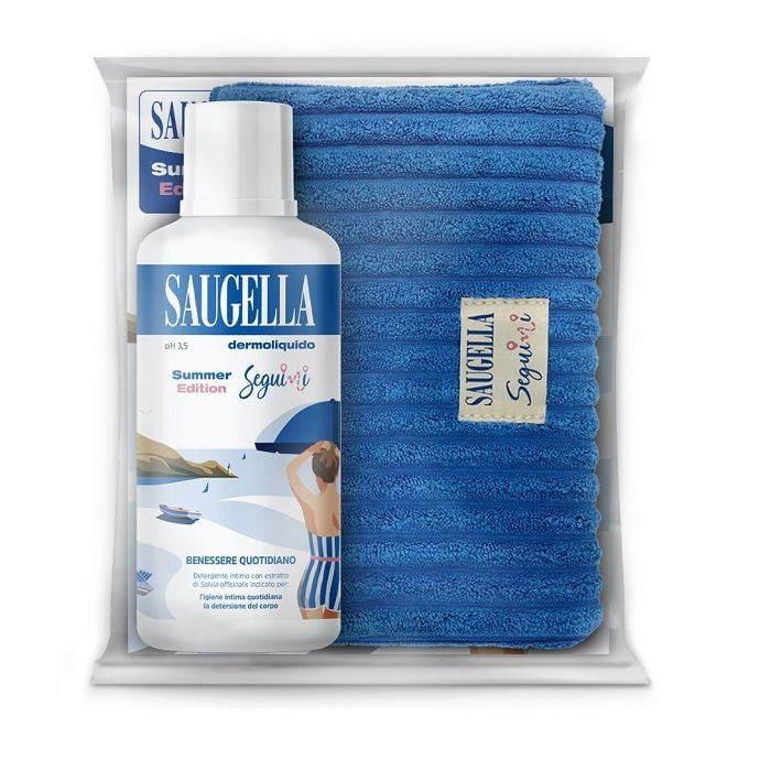 SAUGELLA SEGUIMI BUNDLE DERMOLIQUIDO 500 ML + GADGET POCHETTE