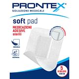 MEDICAZIONE ADESIVA STERILE PRONTEX SOFT PAD 10X8 CM 5 PEZZI