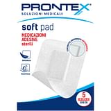 MEDICAZIONE ADESIVA STERILE PRONTEX SOFT PAD 10X6 CM 5 PEZZI