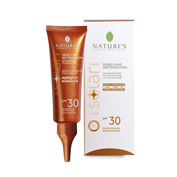 NATURE'S I SOLARI SIERO VISO ANTIMACCHIA SPF30 50 ML