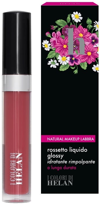 I COLORI DI HELAN ROSSETTO LIQUIDO GLOSSY IDRATANTE RIMPOLPANTE ROSA COLONIALE