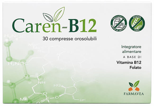 CAREN B12 30 COMPRESSE OROSOLUBILI