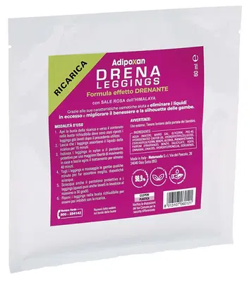 ADIPOXAN DRENA LEGGINGS RICARICA 1 PEZZO ADIPOXAN DRENA LEGGINGS RICARICA 1 PEZZO