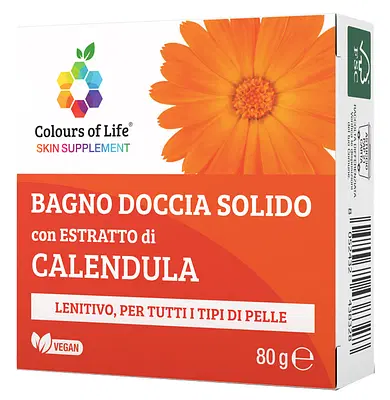 COLOURS OF LIFE CALENDULA BAGNO DOCCIA SOLIDO 80 G COLOURS OF LIFE CALENDULA BAGNO DOCCIA SOLIDO 80 G