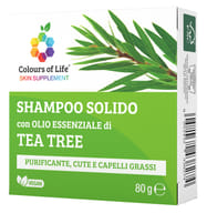 COLOURS OF LIFE TEA TREE SHAMPOO SOLIDO 80 G