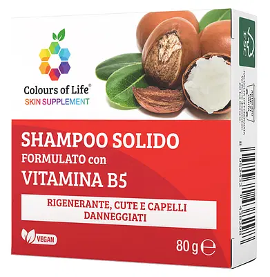 COLOURS OF LIFE VITAMINA B5 SHAMPOO SOLIDO 80 G COLOURS OF LIFE VITAMINA B5 SHAMPOO SOLIDO 80 G