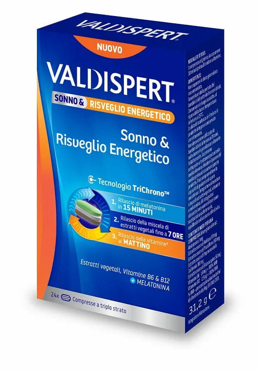 VALDISPERT SONNO & RISVEGLIO ENERGETICO 24 COMPRESSE