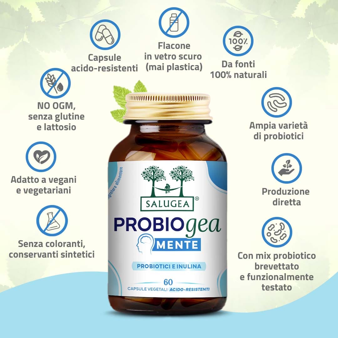 PROBIOGEA MENTE SALUGEA 60 CAPSULE