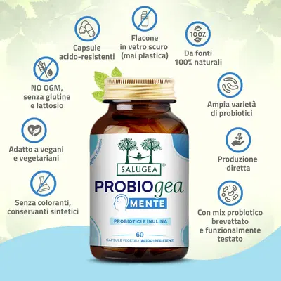 PROBIOGEA MENTE SALUGEA 60 CAPSULE PROBIOGEA MENTE SALUGEA 60 CAPSULE