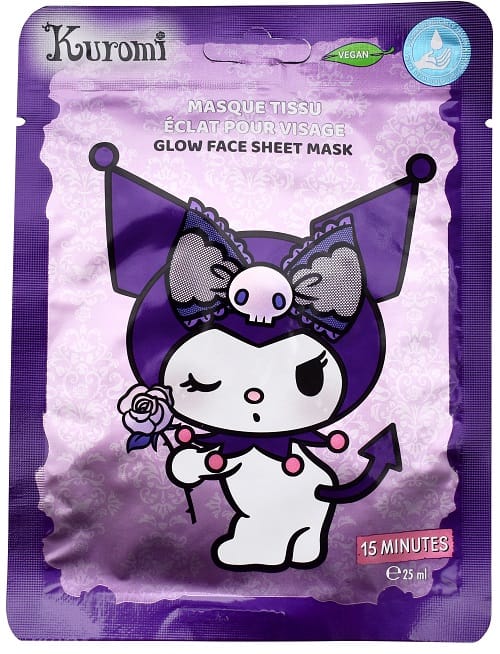 HK KUROMI GLOW FACE MASK