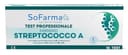 TEST RAPIDO FARINGEO STREPTO A RILEVAZIONE ANTIGENE STREPTOCOCCO A SU TAMPONE FARINGEO MEDIANTE IMMUNOCROMATOGRAFIA PROFESSIONALE 10 PEZZI SOFARMAPIU'