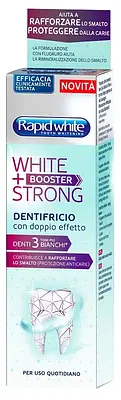RAPID WHITE DENTIFRICIO WHITE+BOOSTER STRONG 75ML RAPID WHITE DENTIFRICIO WHITE+BOOSTER STRONG 75ML