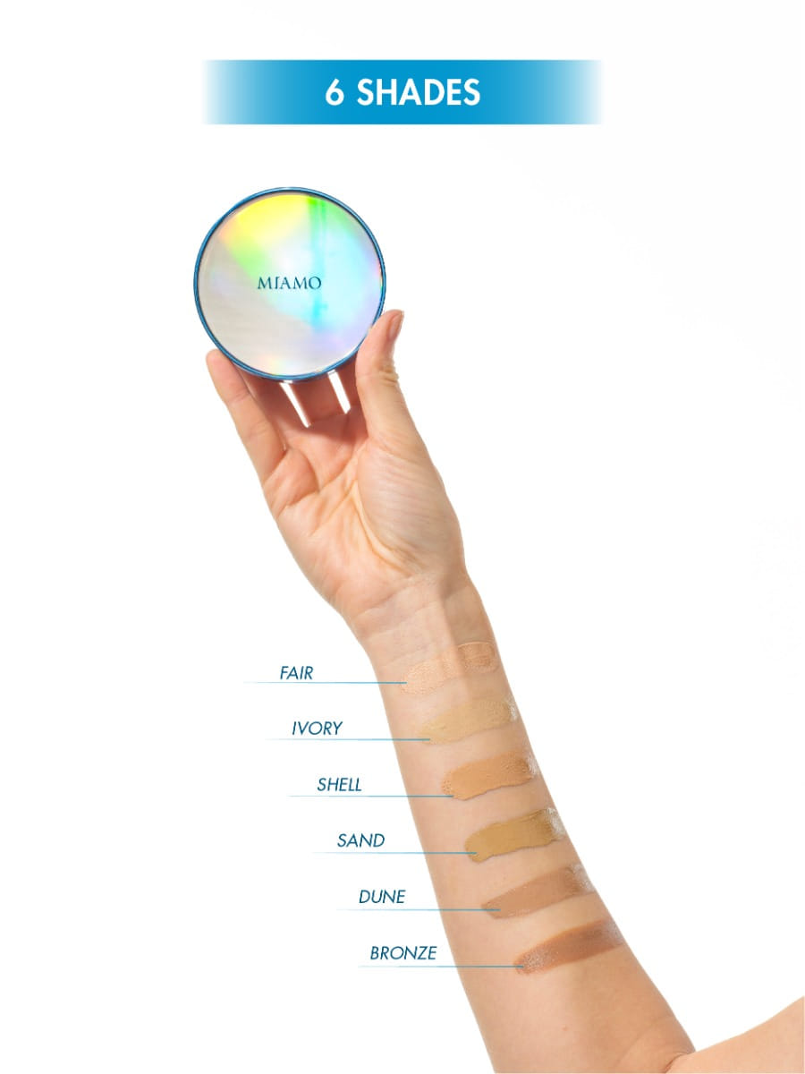 MIAMO REFILL MIAMO SKINCOLOR CARE SECOND SKIN MESH CUSHION FOUNDATION SHELL 13,5 G