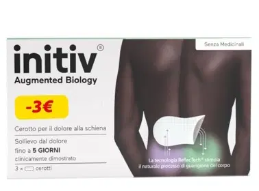 CEROTTO DOLORE SCHIENA INITIV 3 PEZZI PROMO CEROTTO DOLORE SCHIENA INITIV 3 PEZZI PROMO