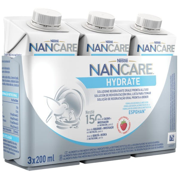 NANCARE HYDRATE LIQUIDO 3 PEZZI DA 200 ML
