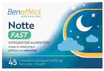 BENEFFECT NOTTE FAST 45 COMPRESSE BENEFFECT NOTTE FAST 45 COMPRESSE