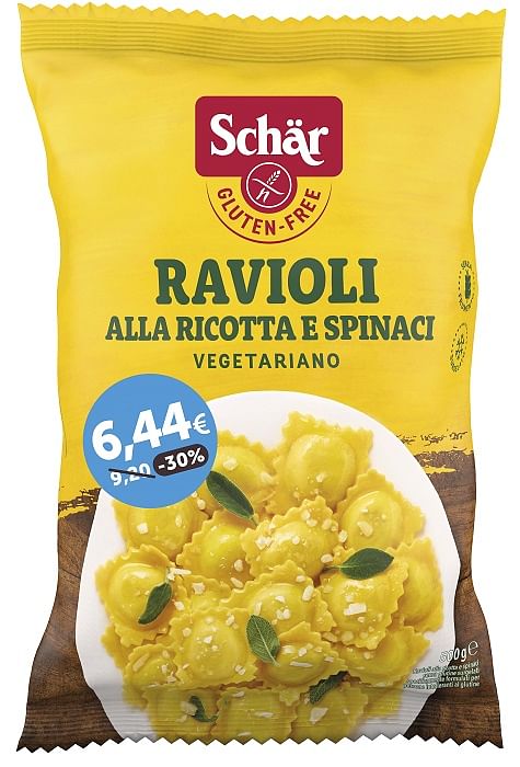 Schar Ravioli Ricotta Spinaci 500 G Promo