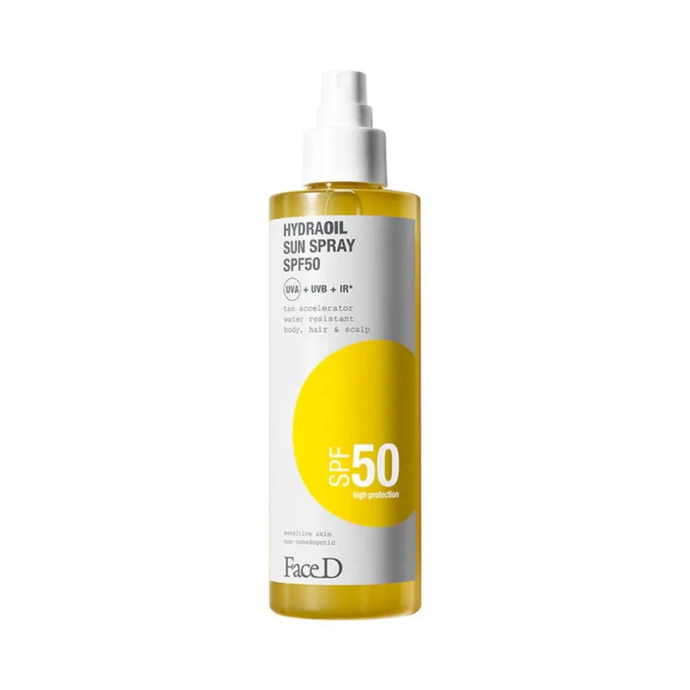 FACE D HYDRAOIL SPRAY SOLARE SPF50 210 ML