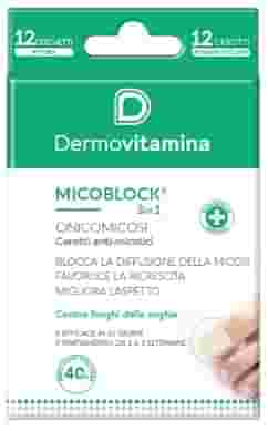 MICOBLOCK ONICOMICOSI PATCH CEROTTO ANTI MICOTICO 12 PEZZI