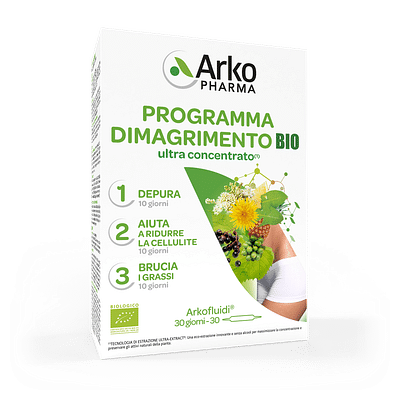 ARKOFLUIDI PROGRAMMA DIMAGRIMENTO BIO 30 FIALE