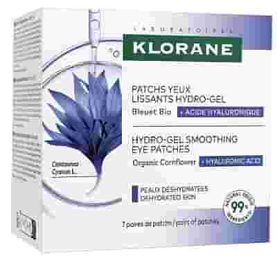 KLORANE BLEUET PATCH OCCHI LEV HYDRO-GEL 7 PEZZI DA 2 PATCH
