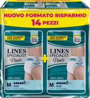 PANNOLONE SPECIALIST PANTS UNISEX PLUS MEDIUM 14 PEZZI