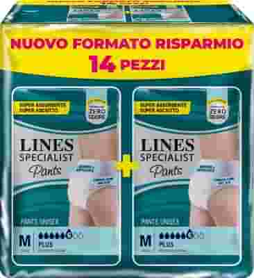 PANNOLONE SPECIALIST PANTS UNISEX PLUS MEDIUM 14 PEZZI