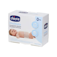 MINI KIT MEDICAZIONE OMBELICALE CHICCO MEDIBABY 3 BENDE A RETE ELASTICA CALIBRO 6 + 3 GARZE OMBELICALI TNT 10X10 CM