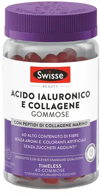 SWISSE ACIDO IALURONICO & COLLAGENE 40 GOMMOSE SWISSE ACIDO IALURONICO & COLLAGENE 40 GOMMOSE