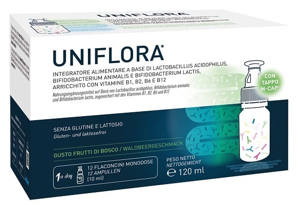 UNIFLORA ADULTI 12 FLACONCINI MONODOSE DA 10 ML
