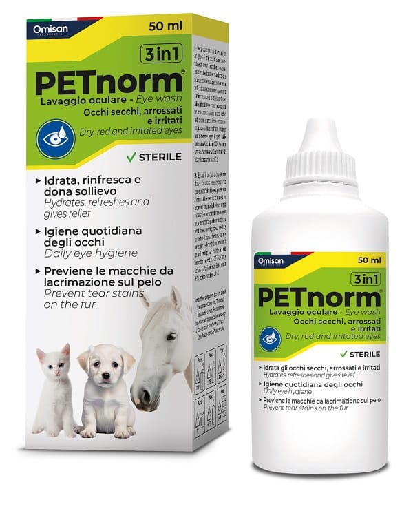 PETNORM LAVAGGIO OCULARE 50 ML