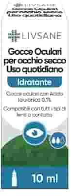 GOCCE OCULARI OCCHIO SECCO LIVSANE 10 ML GOCCE OCULARI OCCHIO SECCO LIVSANE 10 ML