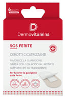 CEROTTO DERMOVITAMINA SOS FERITE 6 PEZZI