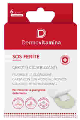 CEROTTO DERMOVITAMINA SOS FERITE 6 PEZZI
