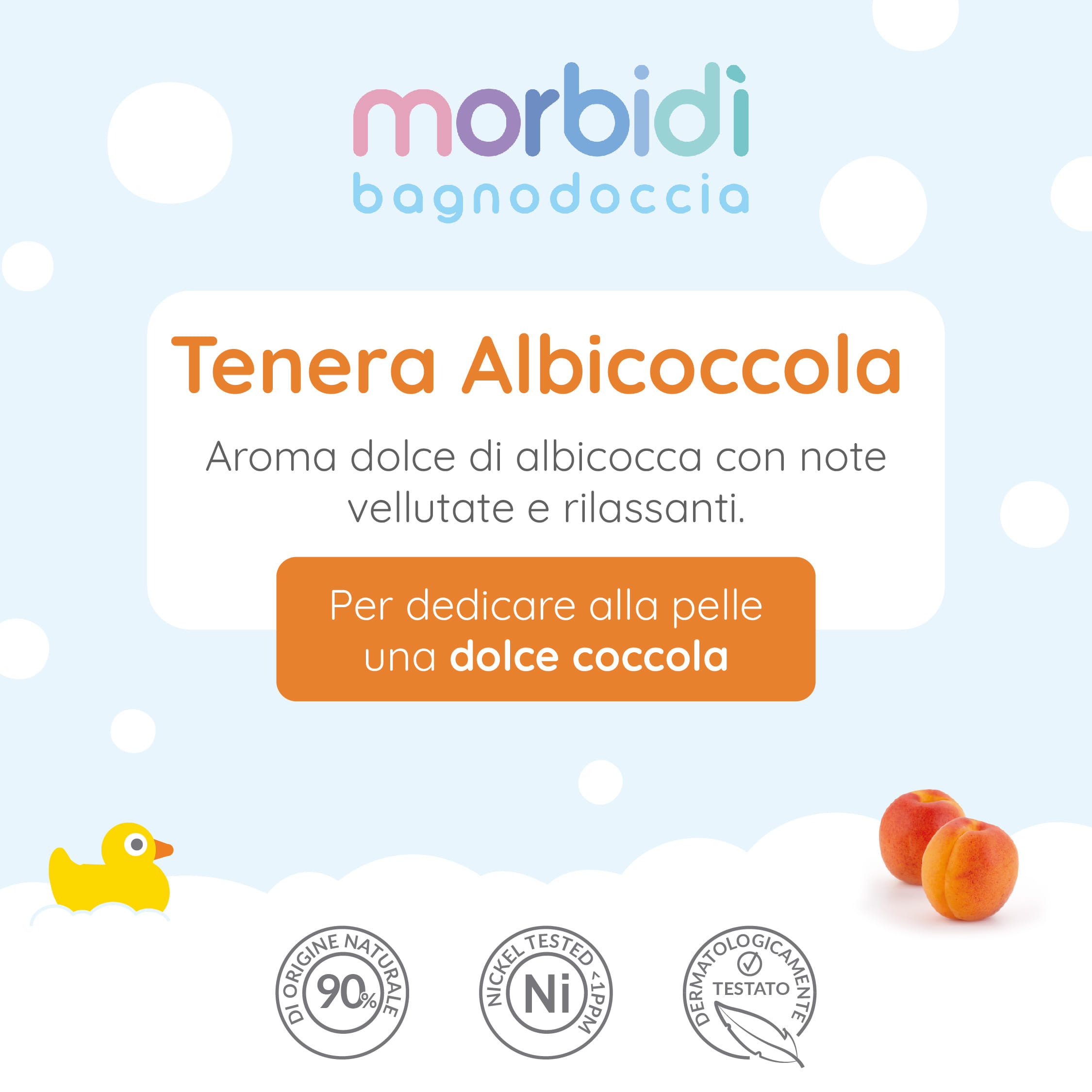 MORBIDI' BAGNODOCCIA ALBICOCCOLA 250 ML
