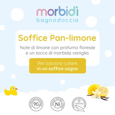 MORBIDI' BAGNODOCCIA PANLIMONE 250 ML MORBIDI' BAGNODOCCIA PANLIMONE 250 ML