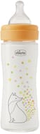 CHICCO BIBERON PERFECT GLASS GIRL SILICONE DA 240 ML