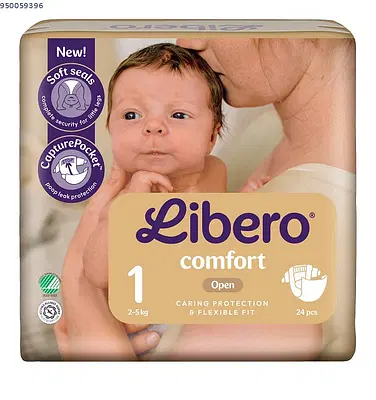 LIBERO COMFORT 1 2-5 KG 24 PEZZI LIBERO COMFORT 1 2-5 KG 24 PEZZI