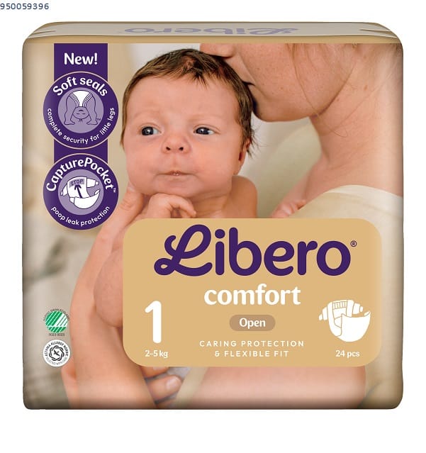 LIBERO COMFORT 1 PANNOLINI 2-5 KG 24 PEZZI