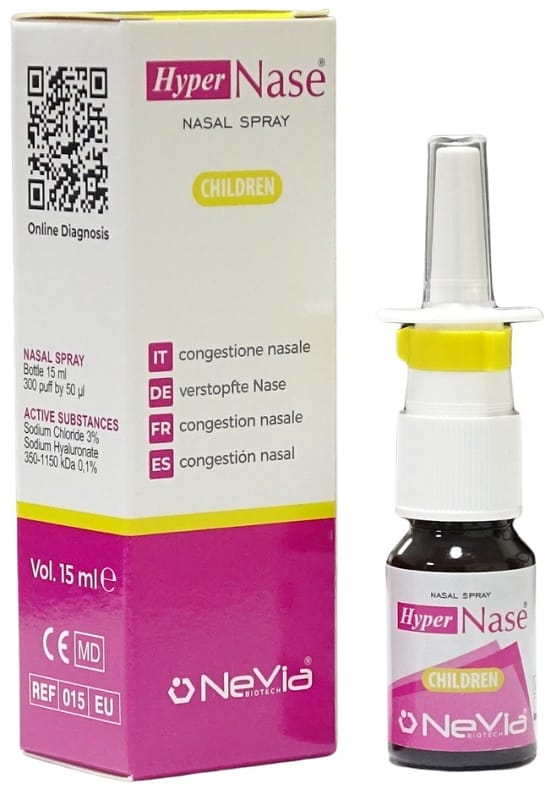 HYPERNASE NASAL SPRAY CHILDREN 15 ML