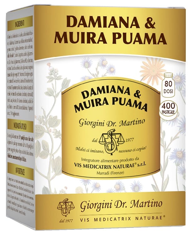 DAMIANA & MUIRA PUAMA 400 PASTIGLIE