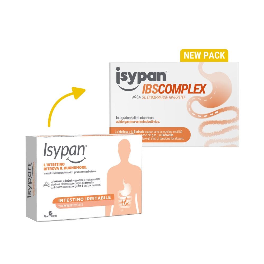 ISYPAN IBSCOMPLEX 20 COMPRESSE RIVESTITE DA 1,2 G SENZA GLUTINE SENZA LATTOSIO
