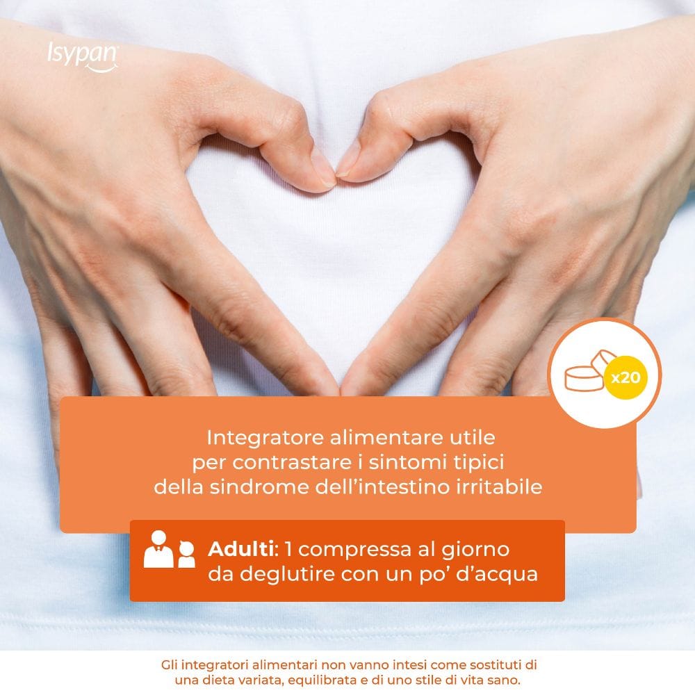 ISYPAN IBSCOMPLEX 20 COMPRESSE RIVESTITE DA 1,2 G SENZA GLUTINE SENZA LATTOSIO