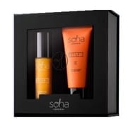 SOHA FLUIDO NATUR-C + MASCHERA NATUR-C GIFT BOX 2024 CONTENENTE SOHA FLUIDO 30 ML + SOHA SCRUB MASCHERA RINNOVATORE NATUR-C 60 ML