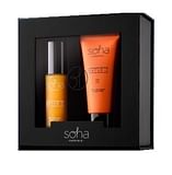 SOHA CREMA RICCA NATUR-C 50 ML + MASCHERA NATUR-C BOX GIFT 2024 CONTENENTE SOHA CREMA RICCA 50 ML + SOHA SCRUB MASCHERA RINNOVATORE NATUR-C 60 ML