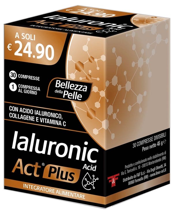 Ialuronic Acid Act Plus 30 Compresse Divisibili