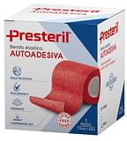BENDA ELASTICA AUTOADESIVA LATEX FREE PRESTERIL CM 7,5X4,5 M TESI ROSSO