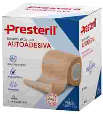 BENDA ELASTICA AUTOADESIVA LATEX FREE PRESTERIL CM 7,5X4,5 M TESI SKIN