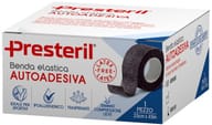 BENDA ELASTICA AUTOADESIVA LATEX FREE PRESTERIL CM 2,5X4,5 M TESI NERO